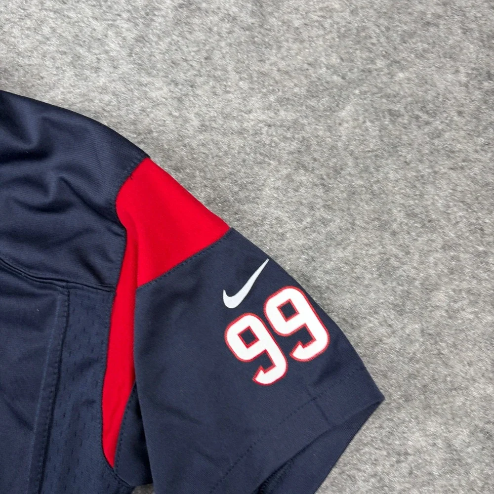 Nike NFL Jersey Youth Medium Blue Houston Texans JJ Watt 99 On Field Football